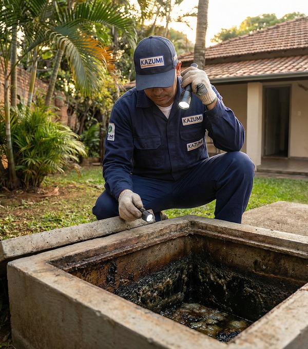 Desentupidora de Caixas de Gordura
