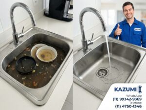 Desentupimento realizado com sucesso em Perdizes