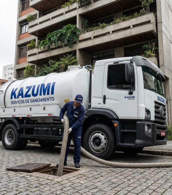 Esgotamento de Caixa de Gordura cheia